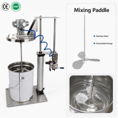 Lab Type Liquid Mixer Perfume Paint Explosion Proof Pneumatic Stirrer