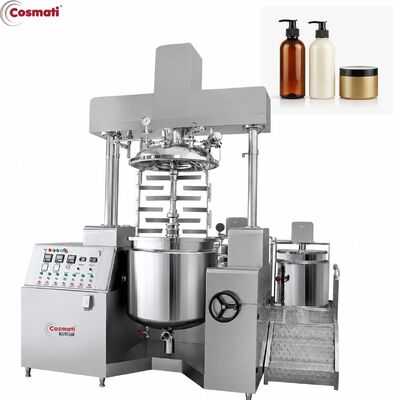 Vacuum Ointment Mixing Machine Cosmetic Cream Lotion Emulsifying Production Line