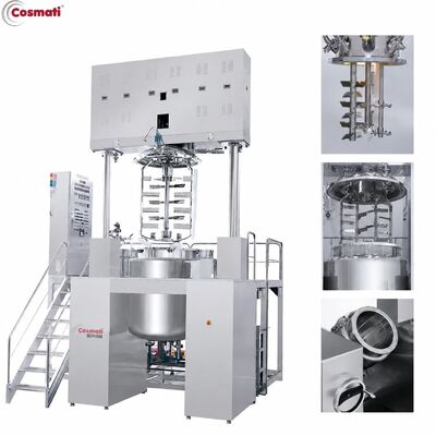 Cosmetic Cream Homogenizer Vacuum Emulsifying Mixer Custom Skincare Machine