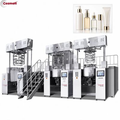 Cosmetic Cream Homogenizer Vacuum Emulsifying Mixer Custom Skincare Machine