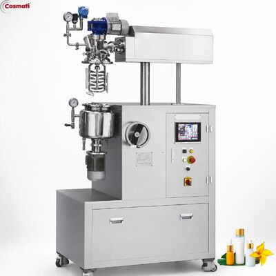 5L 10L Small Lab Vacuum Homogenizer Mixer Emulsifier for Cosmetic Products