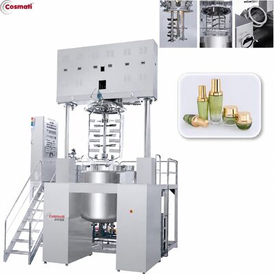 200L Cosmetic Cream Emulsifying Mixer Equipment