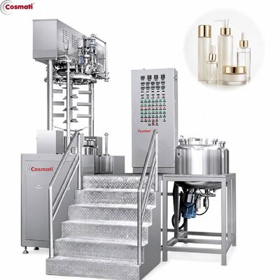200L Cosmetic Cream Emulsifying Mixer Equipment