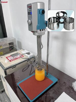 Lab Homogenizer Mixer Cosmetic Making Shampoo Liquid Foundation Emulsifier