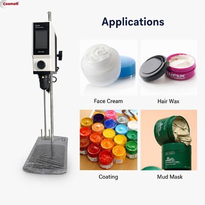 Lab Overhead Stirrer OS-25 Digital 30-2000RPM Cosmetic Sample Mixing Machine