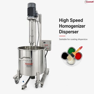 High Shear Homogenizer Emulsifier AC Motor Milling Cosmetic Chemical Mixer