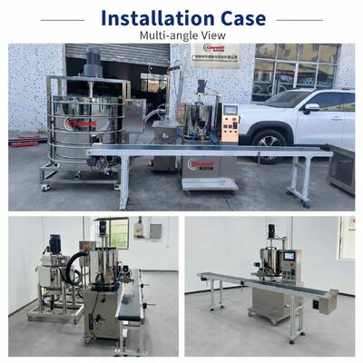 Solid Balm Filling Machine Heating Hopper Sunblock Hair Wax Deodorant Cooling Tunnel