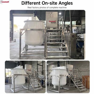 PP Mixing Tank 2000L Polypropylene Anti Corrosive Acid Alkali Chemical Reactor