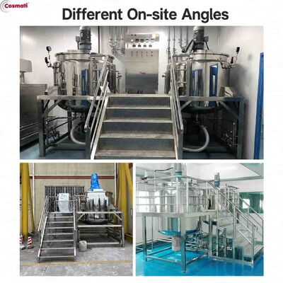 Industrial Mixing Reactor Stainless Steel Detergent Shampoo Cosmetic Mixer