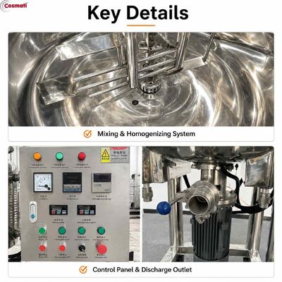Airtight Liquid Mixing Tank 50L 100L 200L Pneumatic Explosion Proof Perfume Solvent Mixer