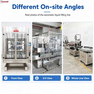 Automatic Piston Filling Machine 6 Head 100-1000mL Shampoo Detergent Bottle Filler