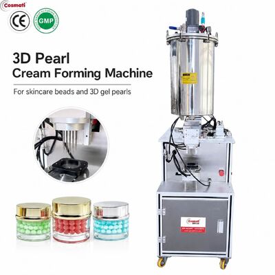 3D Pearl Cream Filling Machine 3-15mL Servo Cosmetic Gel Pattern Filler