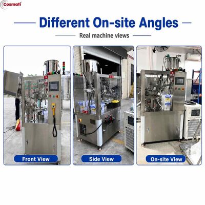 Plastic Tube Filling Sealing Machine for Toothpaste Cream Lotion Cosmetic