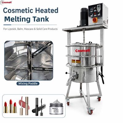 Electric Heated Wax Melting Mixing Tank Lipstick Lip Balm Cosmetic Agitator