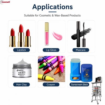 Electric Heated Wax Melting Mixing Tank Lipstick Lip Balm Cosmetic Agitator