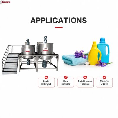 500L Hand Wash Soap Detergent Shampoo Shower Gel Conditioner Mixing Machine