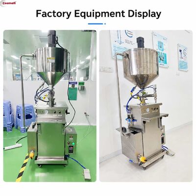 Semi Automatic Hot Melt Filling Machine For Palm Wax Solid Perfume Candle Lip Balm