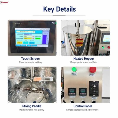 Automatic Deodorant Stick Filling Machine Antiperspirant Sunscreen Hot Filler