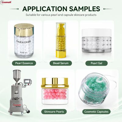 Single Color 3D Pearl Filling Machine Eye Cream Serum Foundation Cosmetic Filler