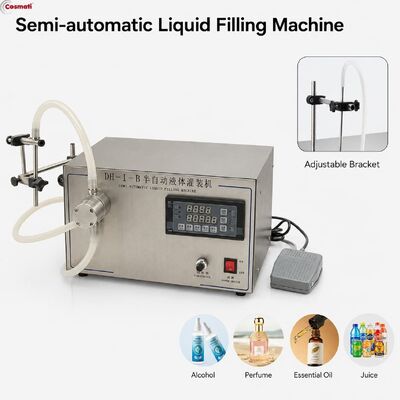 Magnetic Pump Filling Machine Perfume Essential Oil Desktop Dual Head Filler