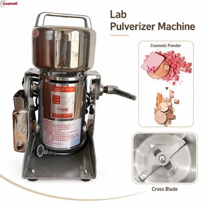 High Speed Cosmetic Powder Pulverizer Lab Grinder Machine