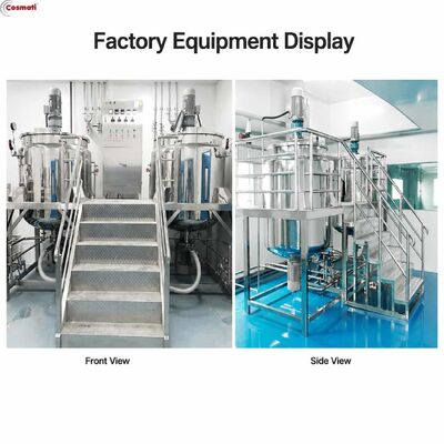 Shampoo Conditioner Body Wash Hand Sanitizer Homogenizer Mixing Equipment 1000L
