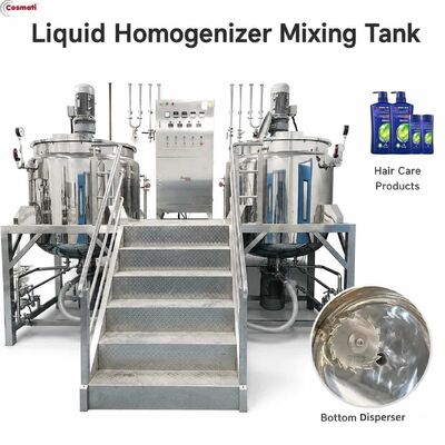 Shampoo Conditioner Body Wash Hand Sanitizer Homogenizer Mixing Equipment 1000L