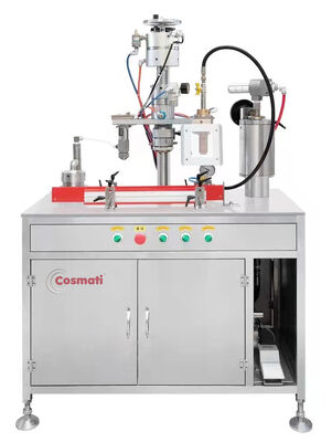 Automatic aerosol body spray filling line can spray filling capping machine